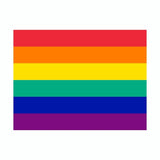 LGBT Pride Rainbow Flag Vinyl Car Sticker