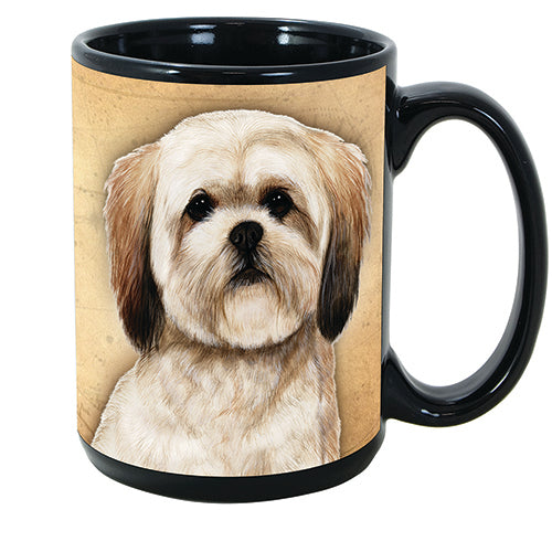 Faithful Friends Lhasa Apso Dog Breed Coffee Mug