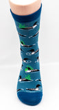 Loon Bird Novelty Socks