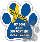 My Dog and I Support the Coast Guard