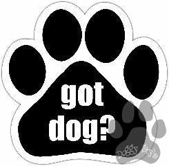 Got Dog? Paw Magnet