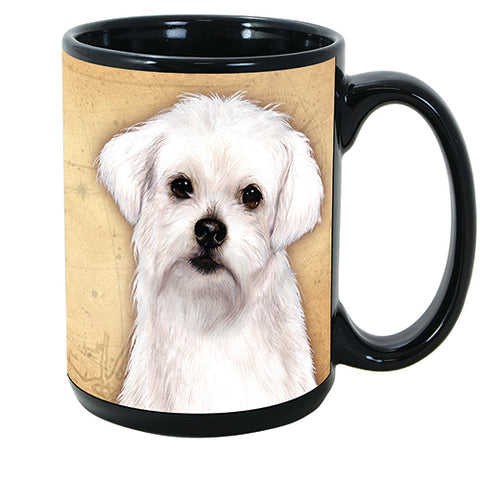 Faithful Friends Maltese Dog Breed Coffee Mug