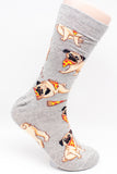 Pug Pizza Man's Best Friend Socks