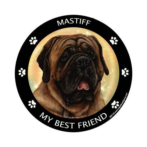 Mastiff My Best Friend Dog Breed Magnet