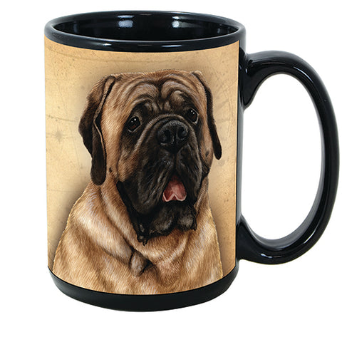 Faithful Friends Mastiff Dog Breed Coffee Mug