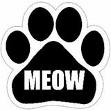 Meow Dog Paw Magnet