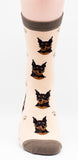 Miniature Pinscher Min Pin Dog Breed Novelty Socks