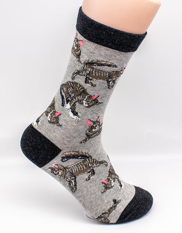 Moggy Cat Breed Novelty Socks