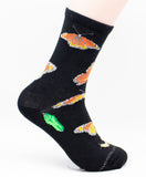 Monarch Butterfly Assorted Insect Novelty Socks Medium