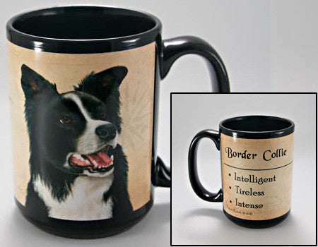 Faithful Friends Border Collie Dog Breed Coffee Mug