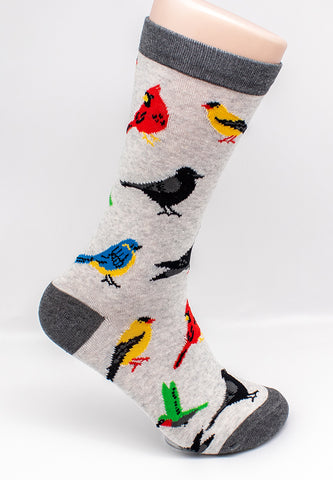 Multi Bird Novelty Socks