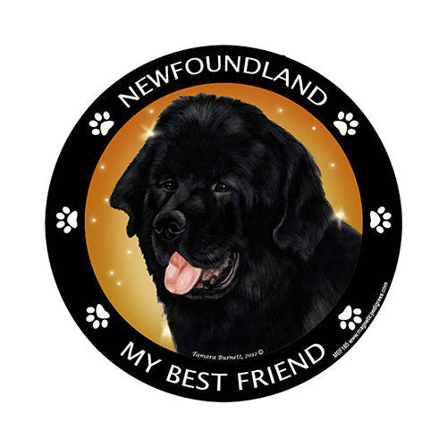 Newfoundland Newfie My Best Friend Dog Breed Magnet