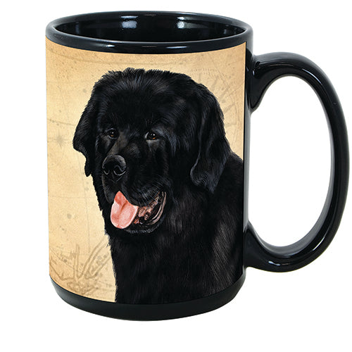 Faithful Friends Newfoundland Dog Breed Coffee Mug