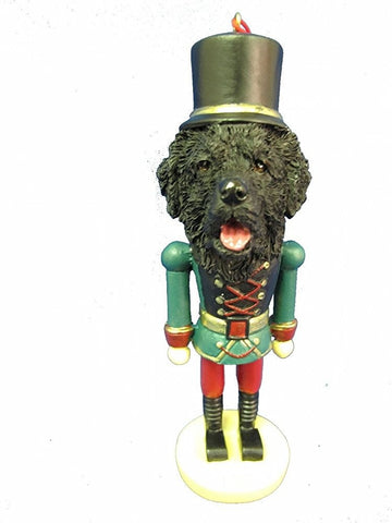 Newfoundland Newfie Dog Toy Soldier Nutcracker Christmas Ornament