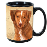 Faithful Friends Nova Scotia Duck Tolling Color Dog Breed Coffee Mug