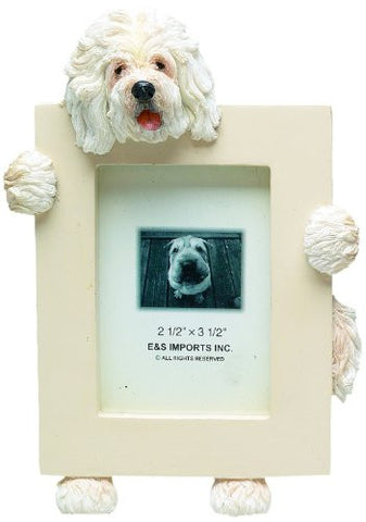 Old English Sheepdog Dog Picture Frame Holder