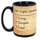 Faithful Friends Old English Sheepdog Dog Breed Coffee Mug