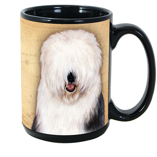 Faithful Friends Old English Sheepdog Dog Breed Coffee Mug