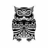 Owl Tribal Vinyl Car Sticker