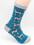 Painted Horse Novelty Socks