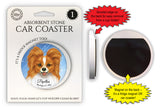 Papillon Assorted Magnetic Car Coaster