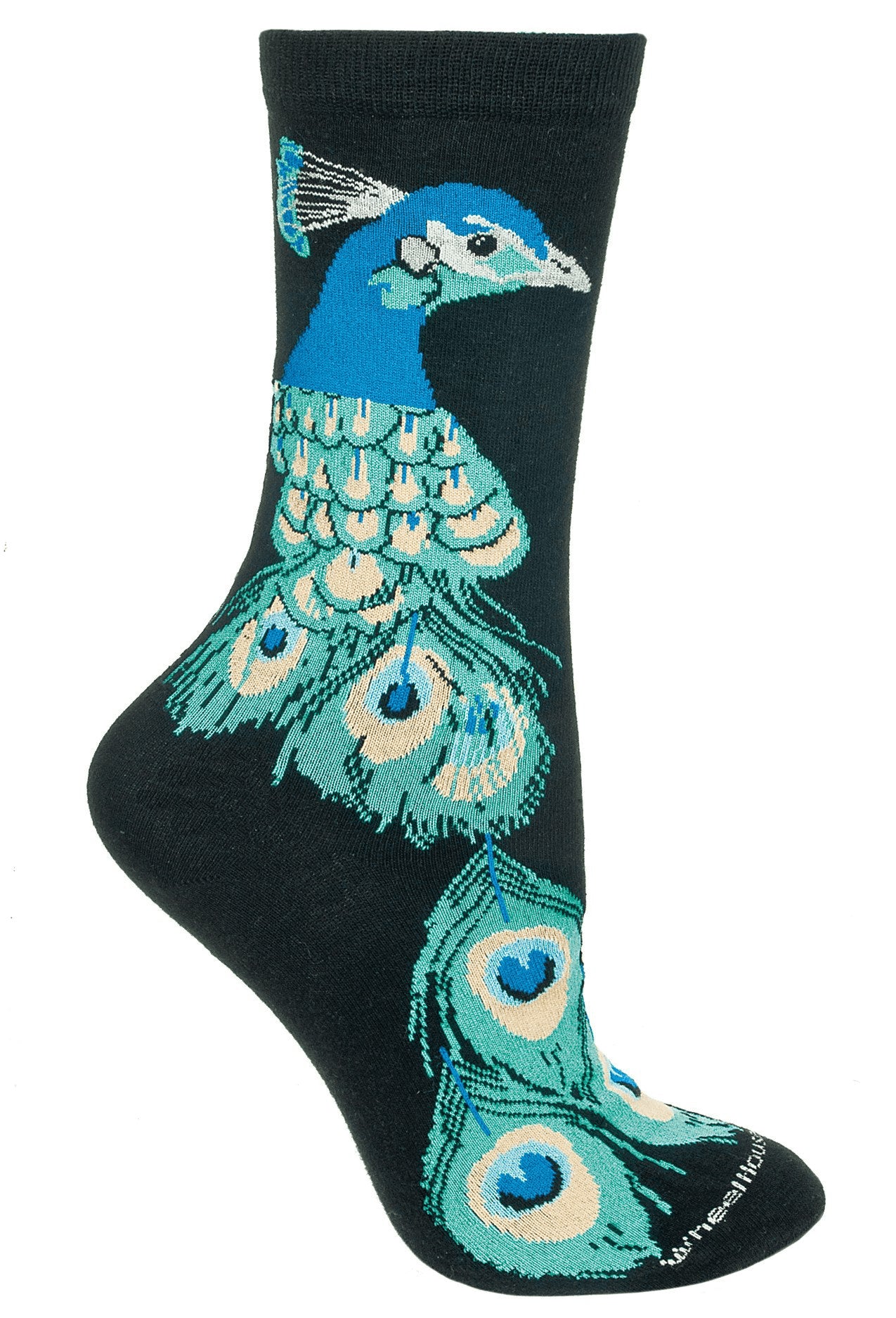 Peacock Bird Novelty Socks