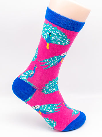 Peacock Socks