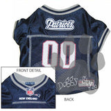 Pet's First Officially Licensed NFL New England Patriots Dog Football Jersey