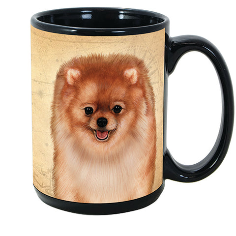 Faithful Friends Pomeranian Dog Breed Coffee Mug