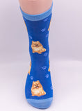 Pomeranian Dog Breed Novelty Socks