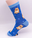 Pomeranian Dog Breed Novelty Socks