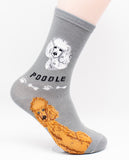 Poodle Socks Dog Breed Foozy Novelty Socks