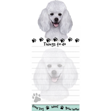 Poodle White List Stationery Notepad