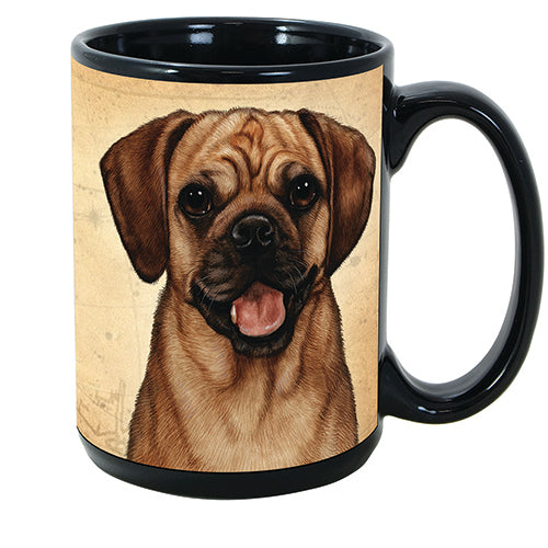 Faithful Friends Puggle Dog Breed Coffee Mug