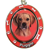 Puggle Dog Spinning Keychain