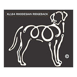 K Line Rhodesian Ridgeback Dog Car Window Decal Tattoo
