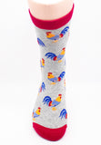 Rooster Assorted Novelty Socks