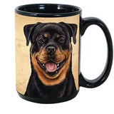 Faithful Friends Rottweiler Dog Breed Coffee Mug