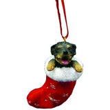 Santa's Little Pals Rottweiler Dog Christmas Ornament