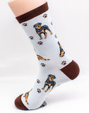 Rottweiler Dog Breed Novelty Socks