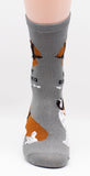 Saint Bernard Socks Dog Breed Foozy Novelty Socks