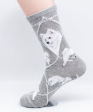 Samoyed Dog Breed Novelty Socks