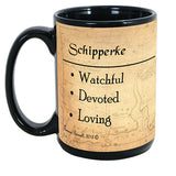 Faithful Friends Schipperke Dog Breed Coffee Mug
