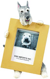 Schnauzer Cropped Dog Picture Frame Holder