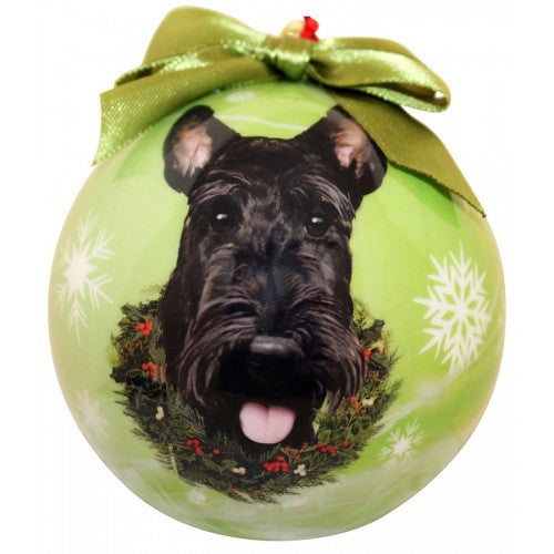 Scottish Terrier Scottie Shatterproof Dog Breed Christmas Ornament