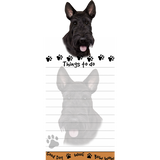 Scottish Terrier Scottie List Stationery Notepad