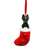 Santa's Little Pals Scottish Terrier Scottie Christmas Ornament