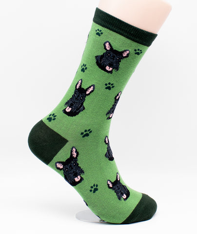 Scottish Terrier Dog Breed Novelty Socks