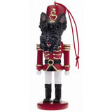 Scottish Terrier Dog Toy Soldier Nutcracker Christmas Ornament