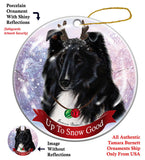 Sheltie Howliday Dog Christmas Ornament